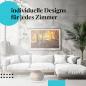 Preview: Schlafzimmer Deko: "Herbst" Poster: Warme Farben & Ruhe - perfekt fürs Schlafzimmer.