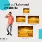 Preview: Leinwandbild "Goldene Stunde": Ländliche Idylle & Sommerfeeling Preview: Leinwandbild "Goldene Stunde": Ländliche Idylle & Sommerfeeling