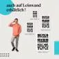 Preview: Leinwandbild "Hohe Standards? Steh dazu!": Inspiration für mehr Selbstwertgefühl Preview: Leinwandbild "Hohe Standards? Steh dazu!": Inspiration für mehr Selbstwertgefühl