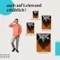 Preview: Leinwandbild "Spiegelbild": Ein Spiel aus Farben & Formen Preview: Leinwandbild "Spiegelbild": Ein Spiel aus Farben & Formen