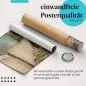 Preview: Gerolltes Poster "Holzsteg am Fluss". Preview: Gerolltes Poster "Holzsteg am Fluss".