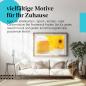Preview: Leinwandbild "Honigwabe": Goldgelb, Blume - Genuss & Natürlichkeit.