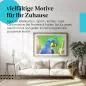 Preview: "Hyazinth-Ara": Poster - bunter Papagei im Regenwald. Preview: "Hyazinth-Ara": Poster - bunter Papagei im Regenwald.