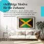Preview: Stylisches Leinwandbild: Grunge Flagge von Jamaika im Vintage-Stil. Wanddeko für Jamaika-Fans. Preview: Stylisches Leinwandbild: Grunge Flagge von Jamaika im Vintage-Stil. Wanddeko für Jamaika-Fans.