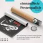Preview: "Jazz": Gerolltes Poster, Saxophon, Noten. Preview: "Jazz": Gerolltes Poster, Saxophon, Noten.