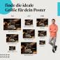 Preview: Kaffee, Poster: Tasse, dampfend, Herz.