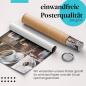 Preview: Gerolltes Poster "Kaffeegenuss" - Aroma & Vielfalt, sicher verpackt.