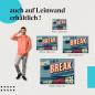 Preview: Leinwandbild "Take a Break": Einladung zu einer gemütlichen Pause