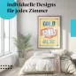 Preview: Schlafzimmer Deko: "Retro Schild" Poster im minimalistischen Schlafzimmer. Wanddeko im Vintage-Stil. Preview: Schlafzimmer Deko: "Retro Schild" Poster im minimalistischen Schlafzimmer. Wanddeko im Vintage-Stil.