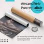 Preview: Gerolltes Poster "Rückenmuskulatur" - Kraft & Fitness, sicher verpackt.