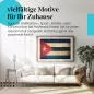 Preview: Stylisches Leinwandbild: Kubanische Grunge Flagge im Vintage-Stil. Wanddeko für Kuba-Fans. Preview: Stylisches Leinwandbild: Kubanische Grunge Flagge im Vintage-Stil. Wanddeko für Kuba-Fans.