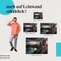 Preview: Küste: Leinwandbild. Felsen, Brandung, dramatisch.