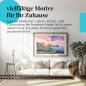 Preview: Leinwandbild "Sonnenaufgang am Meer": Atemberaubende Landschaft - perfekt für alle, die die Natur lieben.