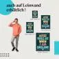 Preview: Leinwandbild "Lächelnd durchs Leben": Positivität & Fröhlichkeit Preview: Leinwandbild "Lächelnd durchs Leben": Positivität & Fröhlichkeit