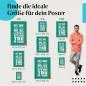 Preview: "Don't worry about those who talk behind your back...": Poster für mehr Selbstvertrauen Preview: "Don't worry about those who talk behind your back...": Poster für mehr Selbstvertrauen
