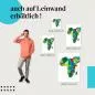 Preview: "Landkarte von Afrika" Leinwandbild. Finde die ideale Größe für dein Zuhause & setze Akzente mit Kunst! Preview: "Landkarte von Afrika" Leinwandbild. Finde die ideale Größe für dein Zuhause & setze Akzente mit Kunst!