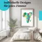 Preview: Schlafzimmer Deko: Afrika mit "Landkarte" Poster Preview: Schlafzimmer Deko: Afrika mit "Landkarte" Poster