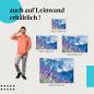 Preview: Leinwandbild "Lavendelblüte": Sommer & Provence Feeling