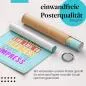 Preview: Gerolltes Poster "Lebe authentisch", Ziele, Applaus. Preview: Gerolltes Poster "Lebe authentisch", Ziele, Applaus.