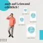 Preview: Leinwandbild "Das Leben muss nicht perfekt sein": Lebensfreude & Inspiration Preview: Leinwandbild "Das Leben muss nicht perfekt sein": Lebensfreude & Inspiration