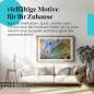 Preview: Stylisches Leinwandbild: Farbenpracht der Natur - Leguan Nahaufnahme. Wanddeko für alle, die die Tierwelt lieben. Preview: Stylisches Leinwandbild: Farbenpracht der Natur - Leguan Nahaufnahme. Wanddeko für alle, die die Tierwelt lieben.