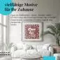 Preview: Leinwandbild "Liebe & Magie": Typografie mit Blumenmuster - romantisch & schön! Preview: Leinwandbild "Liebe & Magie": Typografie mit Blumenmuster - romantisch & schön!