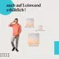 Preview: Bild mit Farbverlauf und Diamanten als Leinwandbild: "Liebe mehr, sorge dich weniger". Preview: Bild mit Farbverlauf und Diamanten als Leinwandbild: "Liebe mehr, sorge dich weniger".