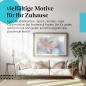Preview: Leinwandbild "Lilie": Pastellfarben, Bokeh - Symbol für Schönheit & Anmut.
