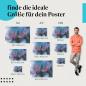 Preview: Lilien, Poster: Rosa, Weiß, Pastellfarben.