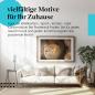 Preview: Leinwandbild "Löwe": Majestätischer Blick, Kraft & Gelassenheit.