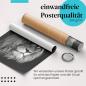 Preview: "Löwenportrait": Gerolltes Poster - majestätisch.