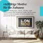 Preview: "London The Square Mile" Leinwandbild: Stylisches Design in Vintage-Optik. Preview: "London The Square Mile" Leinwandbild: Stylisches Design in Vintage-Optik.