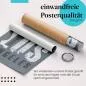 Preview: Gerolltes Poster "Los Angeles Karte" - Karte im Typografie-Stil, sicher verpackt. Preview: Gerolltes Poster "Los Angeles Karte" - Karte im Typografie-Stil, sicher verpackt.
