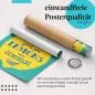 Preview: Gerolltes Poster "Mach Limonade", Zitrone, Spruch. Preview: Gerolltes Poster "Mach Limonade", Zitrone, Spruch.