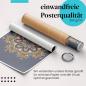Preview: "Mandala": Gerolltes Poster, Kunst, Dekoration, farbenfroh.