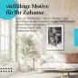 Preview: Leinwandbild "Mann im Badezimmer": Schwarz-Weiß - Humor & Selbstironie. Preview: Leinwandbild "Mann im Badezimmer": Schwarz-Weiß - Humor & Selbstironie.