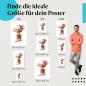 Preview: Entdecke Postergrößen: Maus: Blume, Mandel, niedlich.