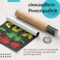Preview: Gerolltes Poster "Miami Vibes". Sommerliches Palmen-Design, sicher verpackt. Preview: Gerolltes Poster "Miami Vibes". Sommerliches Palmen-Design, sicher verpackt.