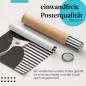 Preview: Gerolltes Poster "Stilvolles Portrait" - Eleganz & Stil, sicher verpackt. Preview: Gerolltes Poster "Stilvolles Portrait" - Eleganz & Stil, sicher verpackt.