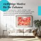 Preview: Leinwandbild "Mohnblumenfeld": Abendsonne - traumhafter Anblick.