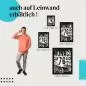 Preview: Retro-Design als Leinwandbild: Oldtimer mit Startnummer 76 vor Bäumen - für Motorsport-Fans. Preview: Retro-Design als Leinwandbild: Oldtimer mit Startnummer 76 vor Bäumen - für Motorsport-Fans.