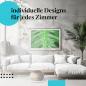 Preview: Schlafzimmer Deko: "Monstera" Poster: Exotik & Frische für Ihr Zuhause.