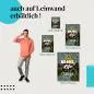Preview: Leinwandbild "Sei mutig": Inspiration & Natur Preview: Leinwandbild "Sei mutig": Inspiration & Natur