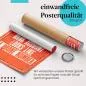 Preview: "Arbeite, bis dein Kontostand...": Gerolltes Poster, Reichtum. Preview: "Arbeite, bis dein Kontostand...": Gerolltes Poster, Reichtum.