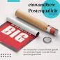 Preview: "Dream Big": Gerolltes Poster, Motivationsspruch. Preview: "Dream Big": Gerolltes Poster, Motivationsspruch.