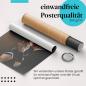 Preview: Gerolltes Poster "Muay Thai Training". Kampfsport & Fitness, sicher verpackt.
