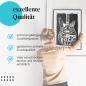 Preview: Gerahmtes Bild "Rock Jazz Festival" - Gitarre & Schriftzüge, cooles Design.