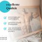 Preview: Gerahmtes Bild "Fitnessmotivation". Männliche Muskulatur, Training & Disziplin.
