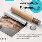 Preview: Gerolltes Poster "Fitnessmotivation". Sport & Stärke, sicher verpackt.
