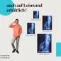 Preview: Mystischer Wasserfall: Mondlicht & Felsen | Postereck 0251 Preview: Mystischer Wasserfall: Mondlicht & Felsen | Postereck 0251